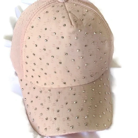 NEW-ELEGANTLY Blingy & Subtle Shimmer BaseBall Hat - Picture 6 of 8